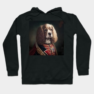 A Dog King of England Style Monarchy Hoodie